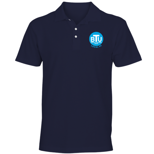 BTU Union Made Cotton Men's Polo Shirt