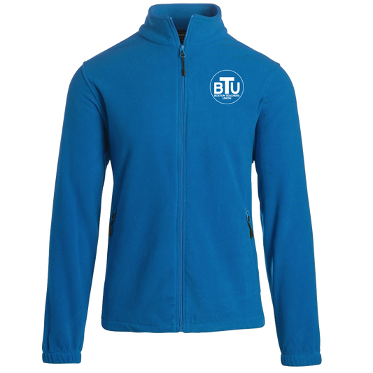 BTU Full Zip Fleece Jacket -- NEW Electric Blue