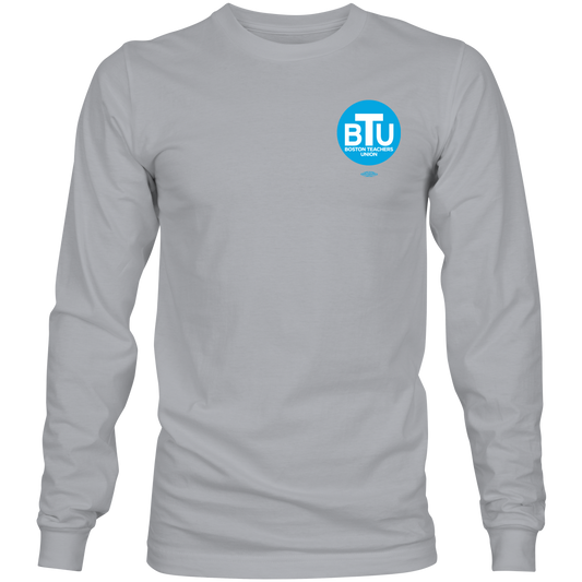 BTU Logo Unisex Long Sleeve T-Shirt - GRAY