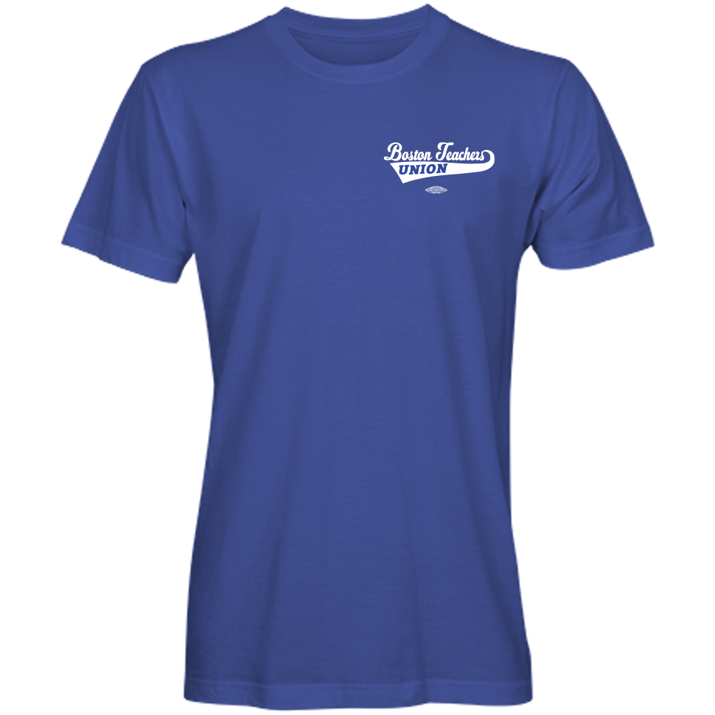 BTU Baseball Logo Unisex Short Sleeve T-Shirt - BLUE