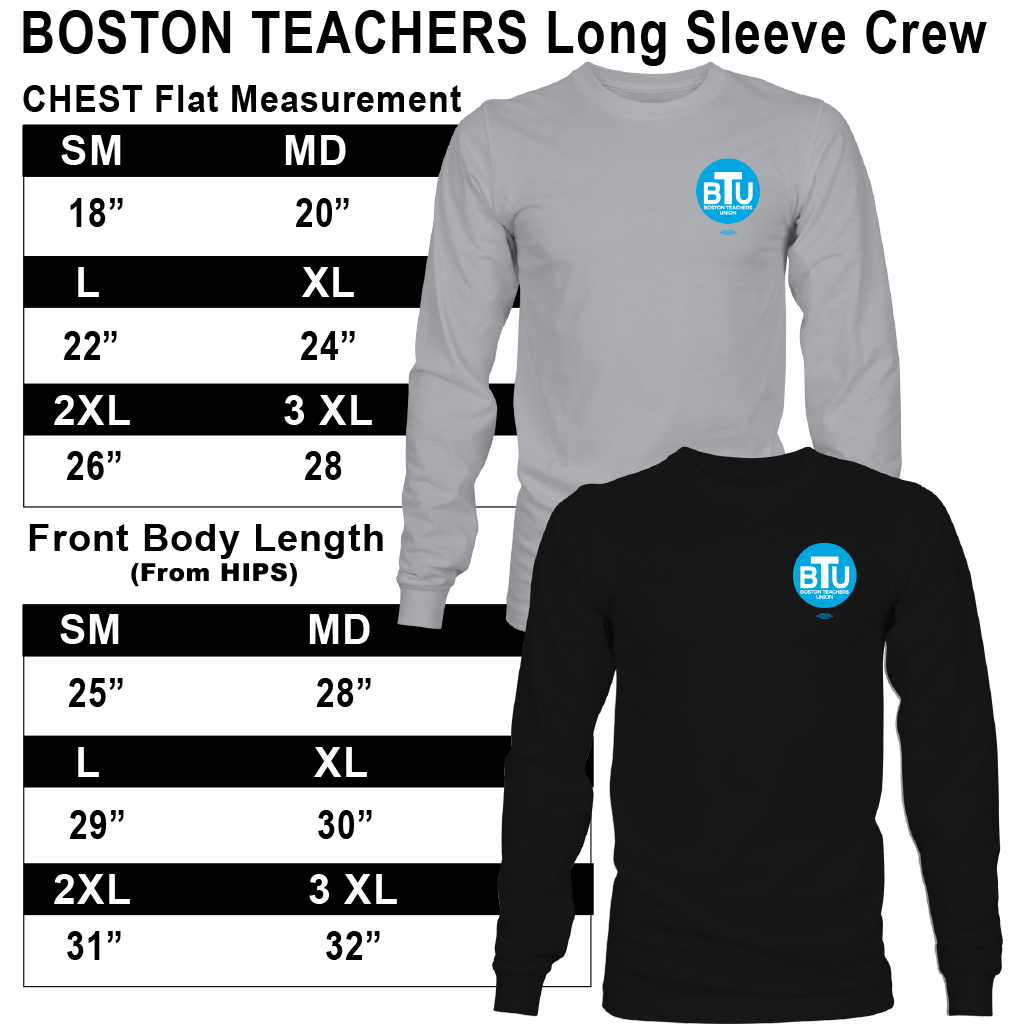 BTU Logo Unisex Long Sleeve T-Shirt - GRAY
