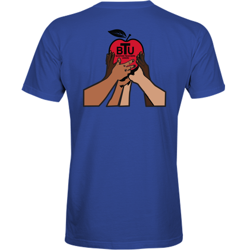 BTU Unisex Apple with Hands T-Shirts