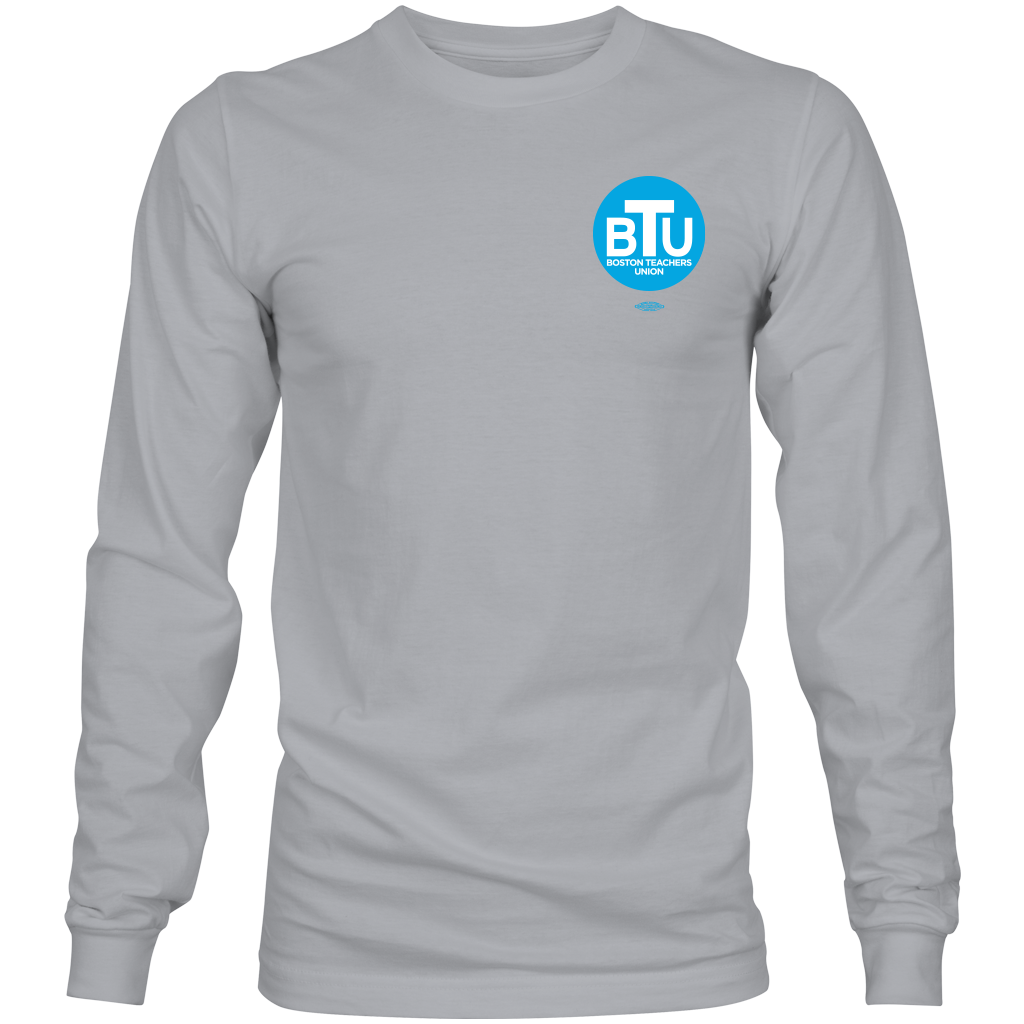 BTU Logo Unisex Long Sleeve T-Shirt - GRAY
